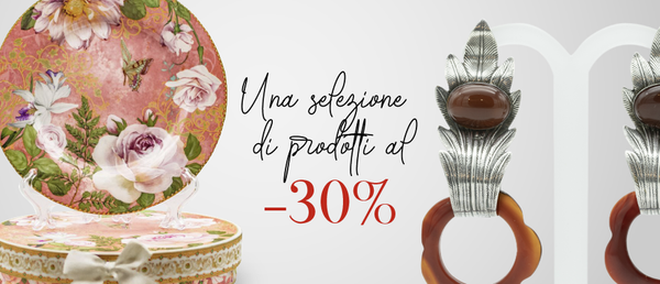 Black Friday: -30% su gioielli e home decor