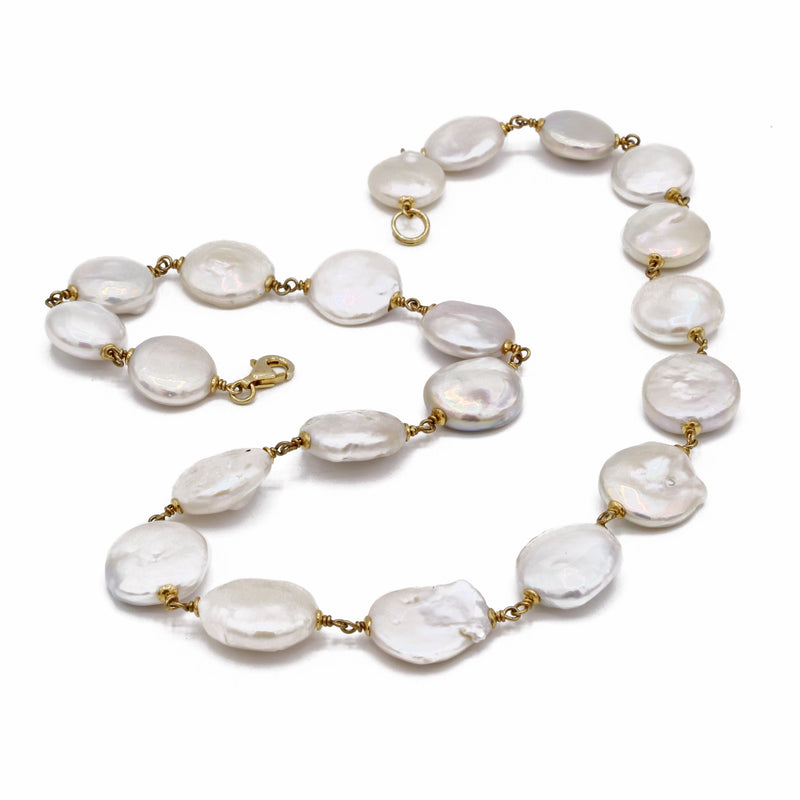 Collana con perle di acqua dolce