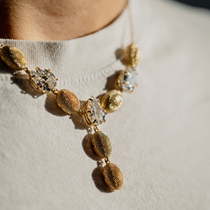 Collana con zirconi