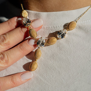 Collana con zirconi