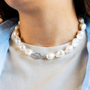 Collana di perle scaramazze di acqua dolce