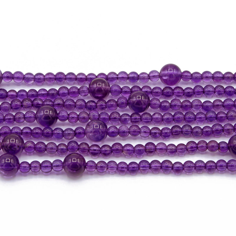 Collana in argento e ametista