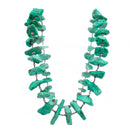 Collana in argento e turchese