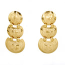 Orecchini stile antico incisi a mano