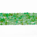 Collana in argento crisoprasio e giada