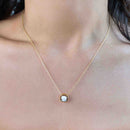 Collana con ciondolo con cammeo