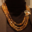 Collana in argento e topazio