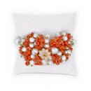 Bracciale perle e corallo rosso
