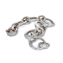 Bracciale in argento 925 rodiato