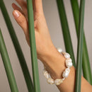 Bracciale di perle barocche