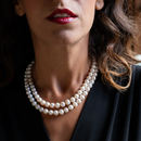 Collana a due fili di perle