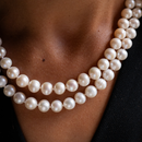 Collana a due fili di perle