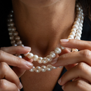 Collana a due fili di perle