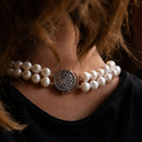 Collana a due fili di perle