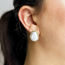 Orecchini con perle di acqua dolce