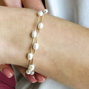 Bracciale di perle naturali