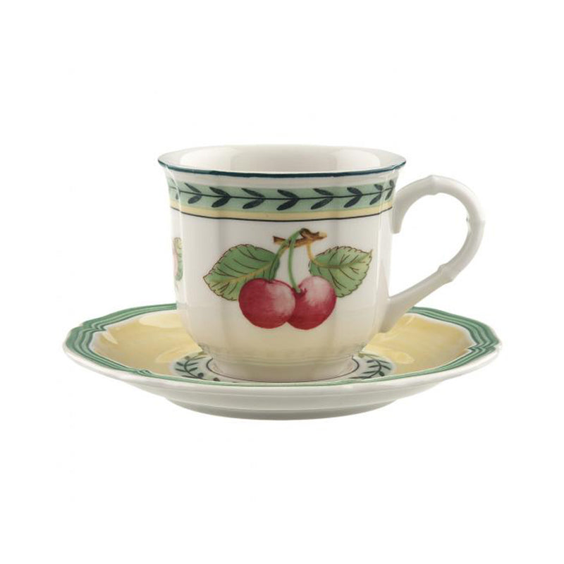 Linea French Garden Fleurence Tazzina da caffè c/piattino