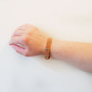 Bracciale in argento placcato oro rosa