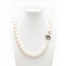 Collana di perle e marcassite