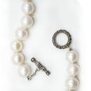 Collana di perle e marcassite