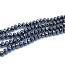 Collana in ematite e giada imperiale
