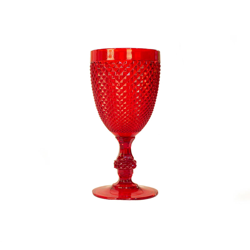 Giusti linea Crystal Set 6 calici rosso