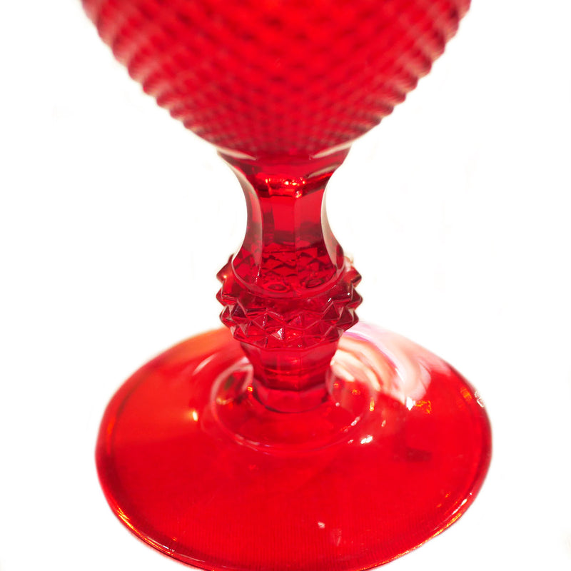 Giusti linea Crystal Set 6 calici rosso