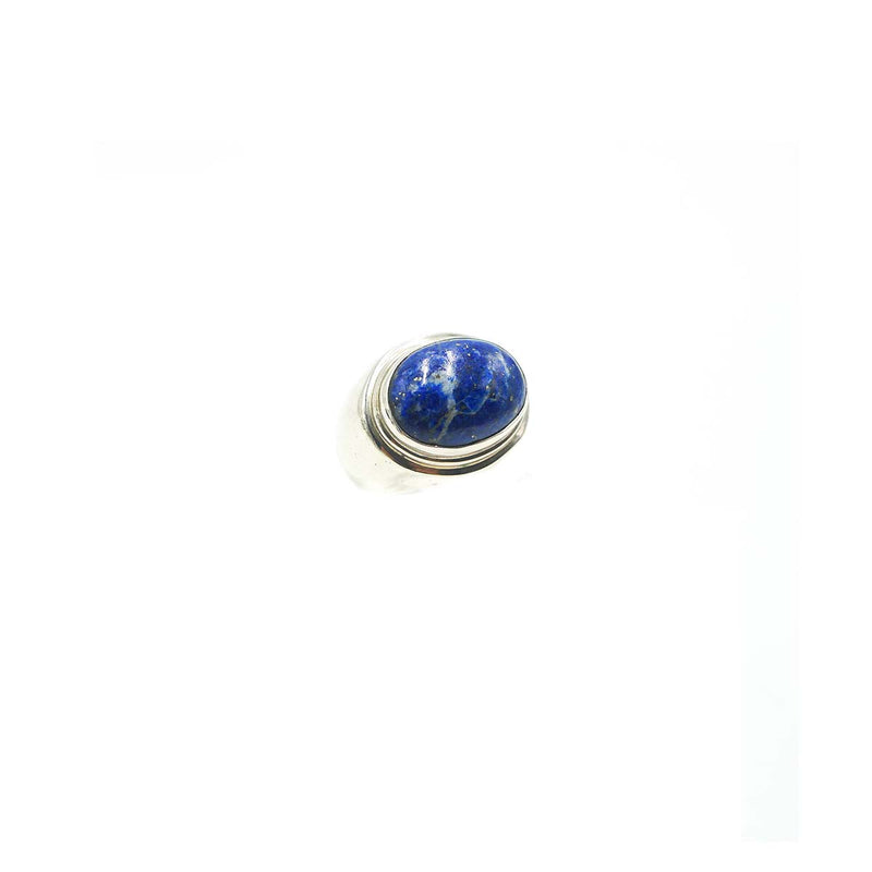 Anello con pietra di lapislazzuli