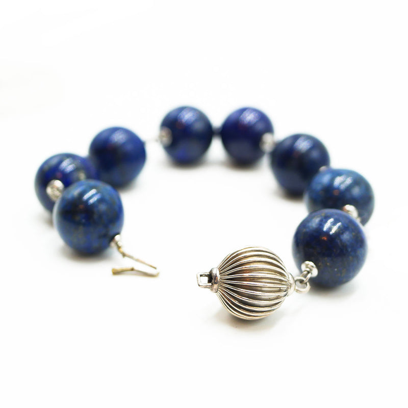 Bracciale con lapislazzuli