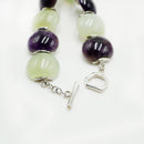 Bracciale con ametista e avventurina