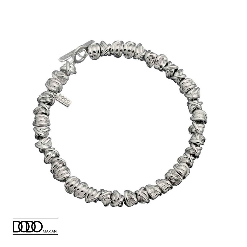 bracciale in argento con nodini 