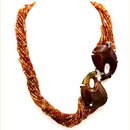 Collana con corniola in argento