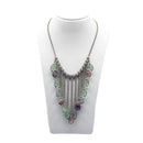 Collana fluorite in argento 925%
