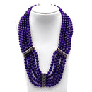 Collana in argento e ametista