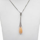 Collana corallo e argento