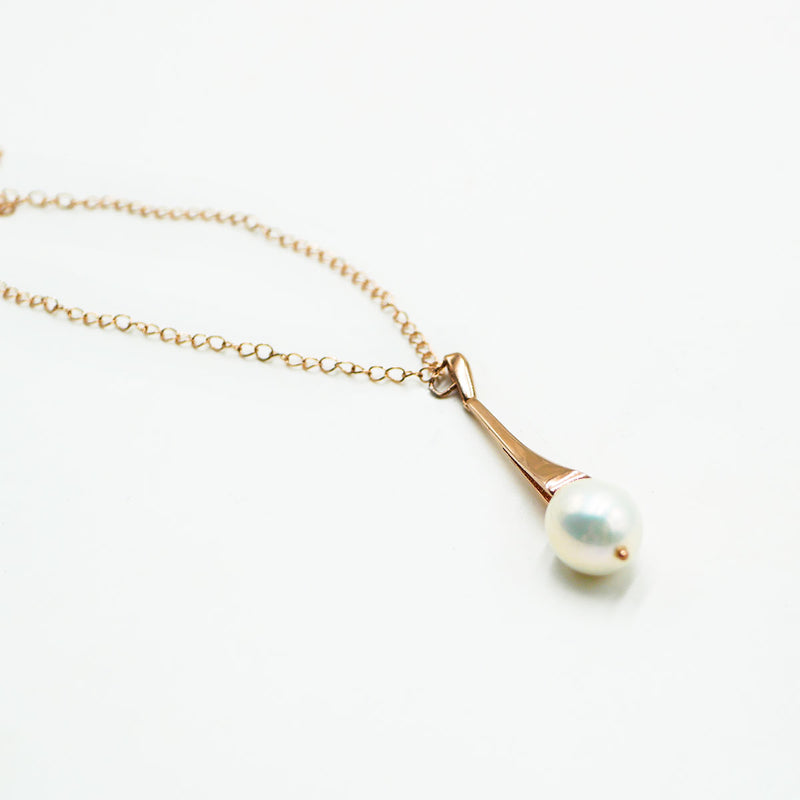 Collana con perla di acqua dolce