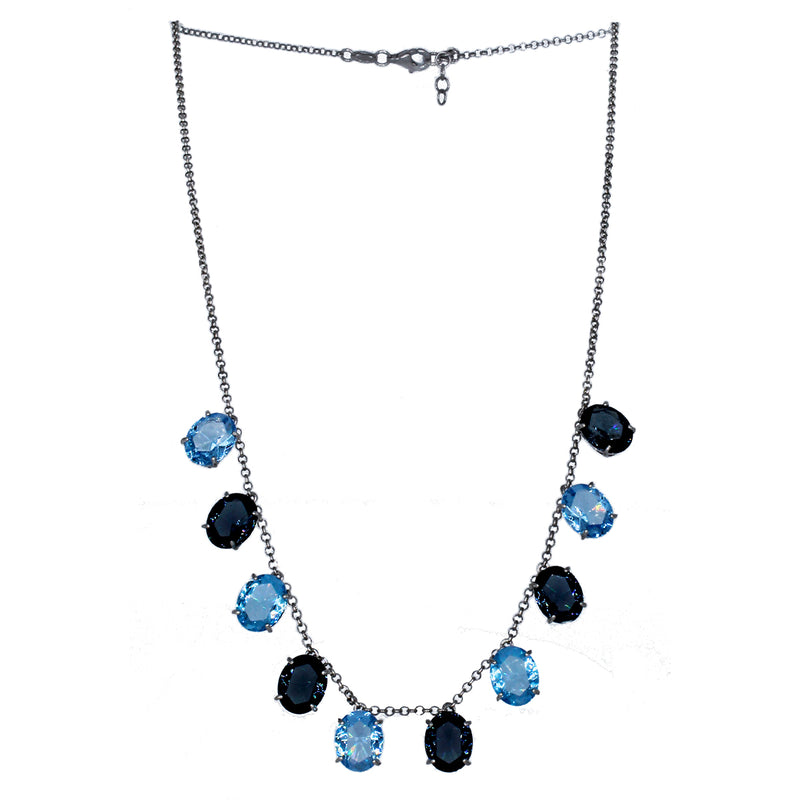 Collana con quarzo idrotermale