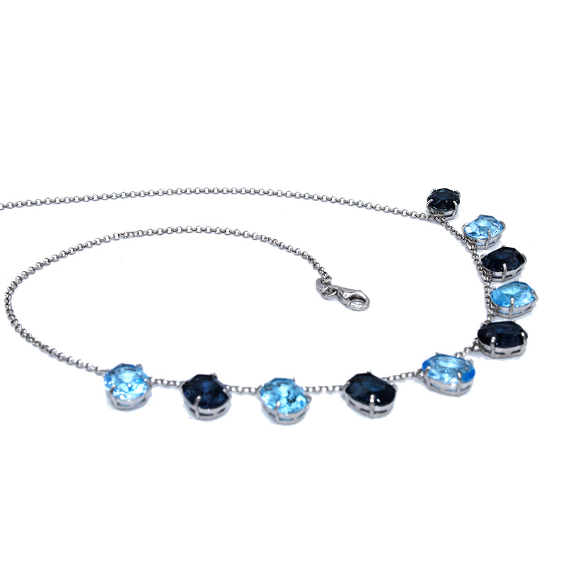 Collana con quarzo idrotermale