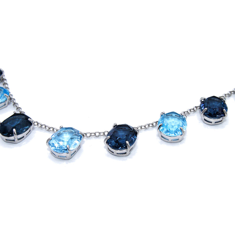 Collana con quarzo idrotermale