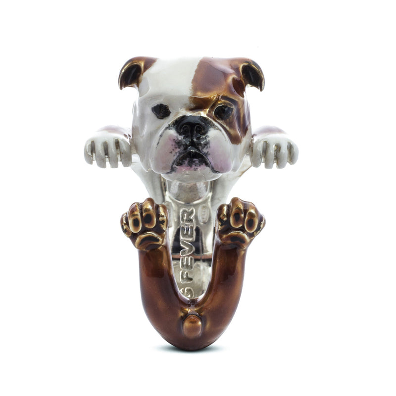 Anello cane Dog Fever Hug Bulldog Inglese