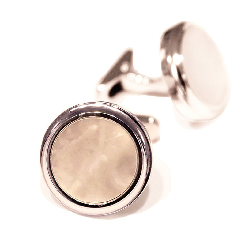 Gemelli con Madreperla in Argento 925%