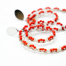 orecchini corallo rosso